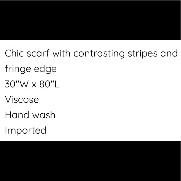 Kate Spade | Ma Cherie Oblong Wrap Scarf NWT - Picture 8 of 8